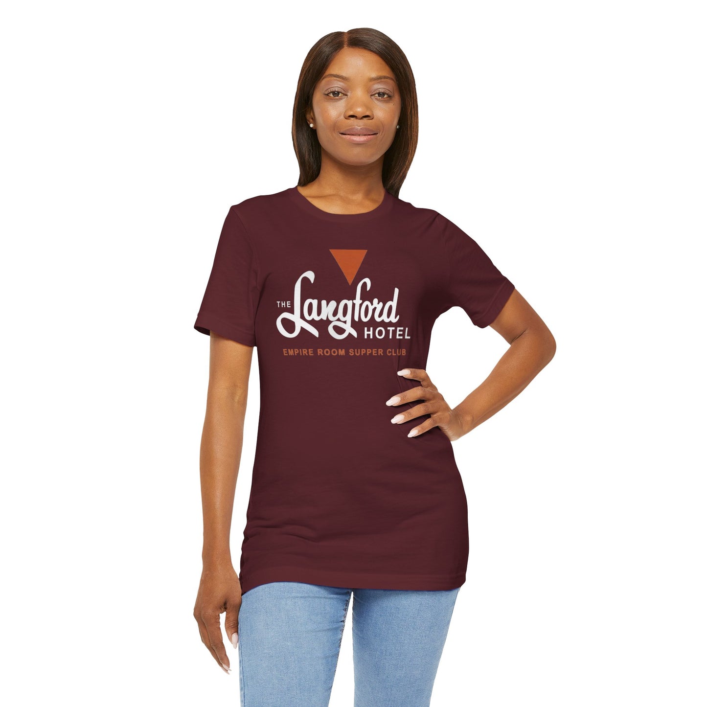 Orlando Classic Langford Hotel Tee — Empire Room Supper Club Retro Logo T-Shirt