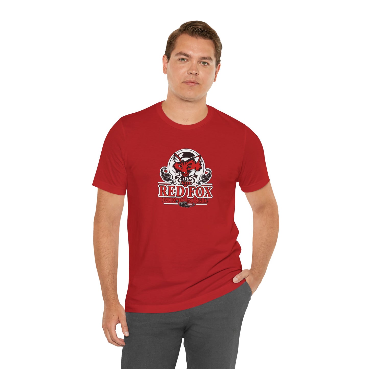 Orlando Classic Red Fox Lounge T-Shirt — Vintage Fox Logo Tee