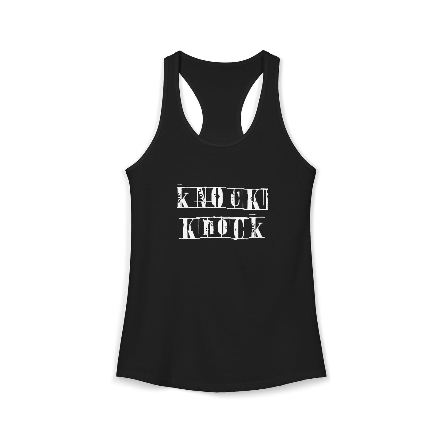 Classic Orlando Knock Knock Women's Racerback Tank