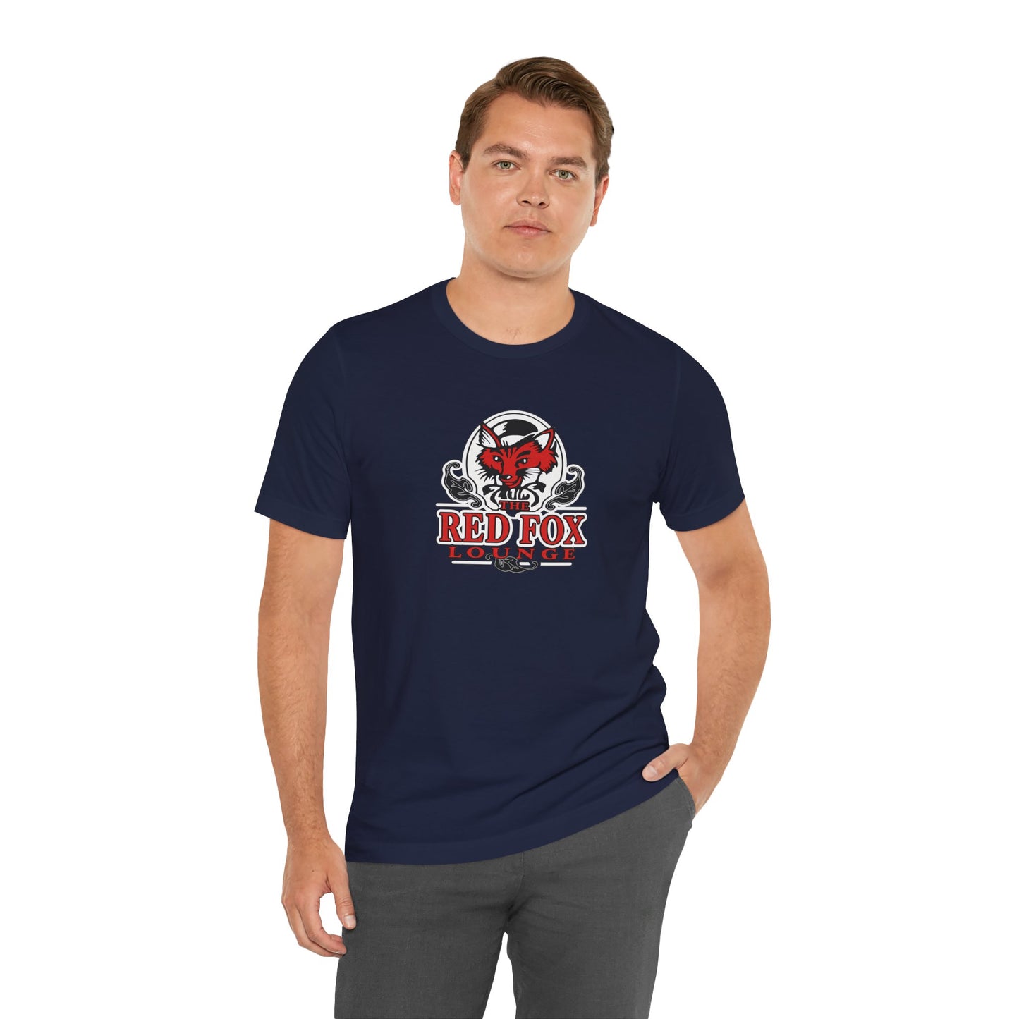 Orlando Classic Red Fox Lounge T-Shirt — Vintage Fox Logo Tee