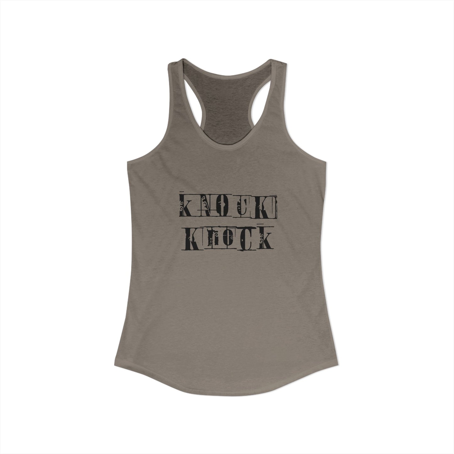 Classic Orlando Knock Knock Women's Racerback Tank