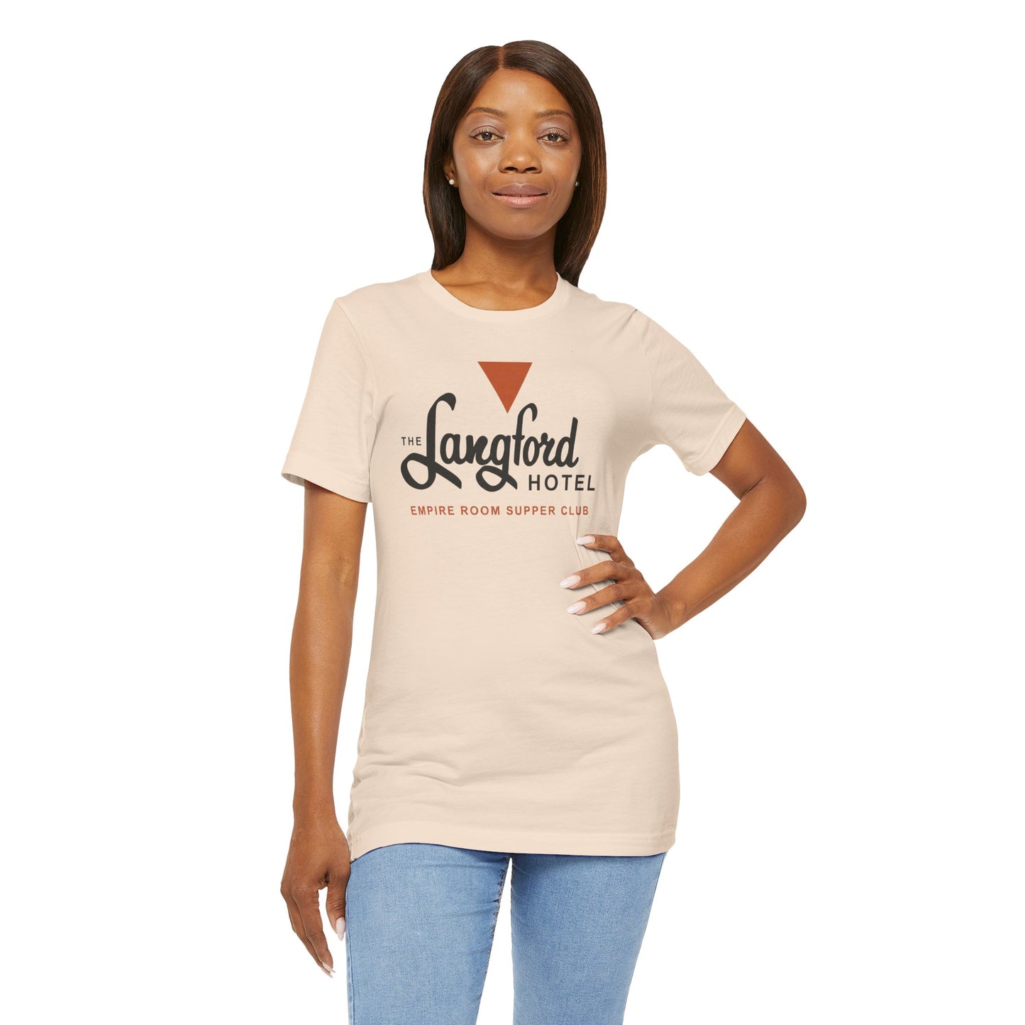 Orlando Classic Langford Hotel Tee — Empire Room Supper Club Retro Logo T-Shirt