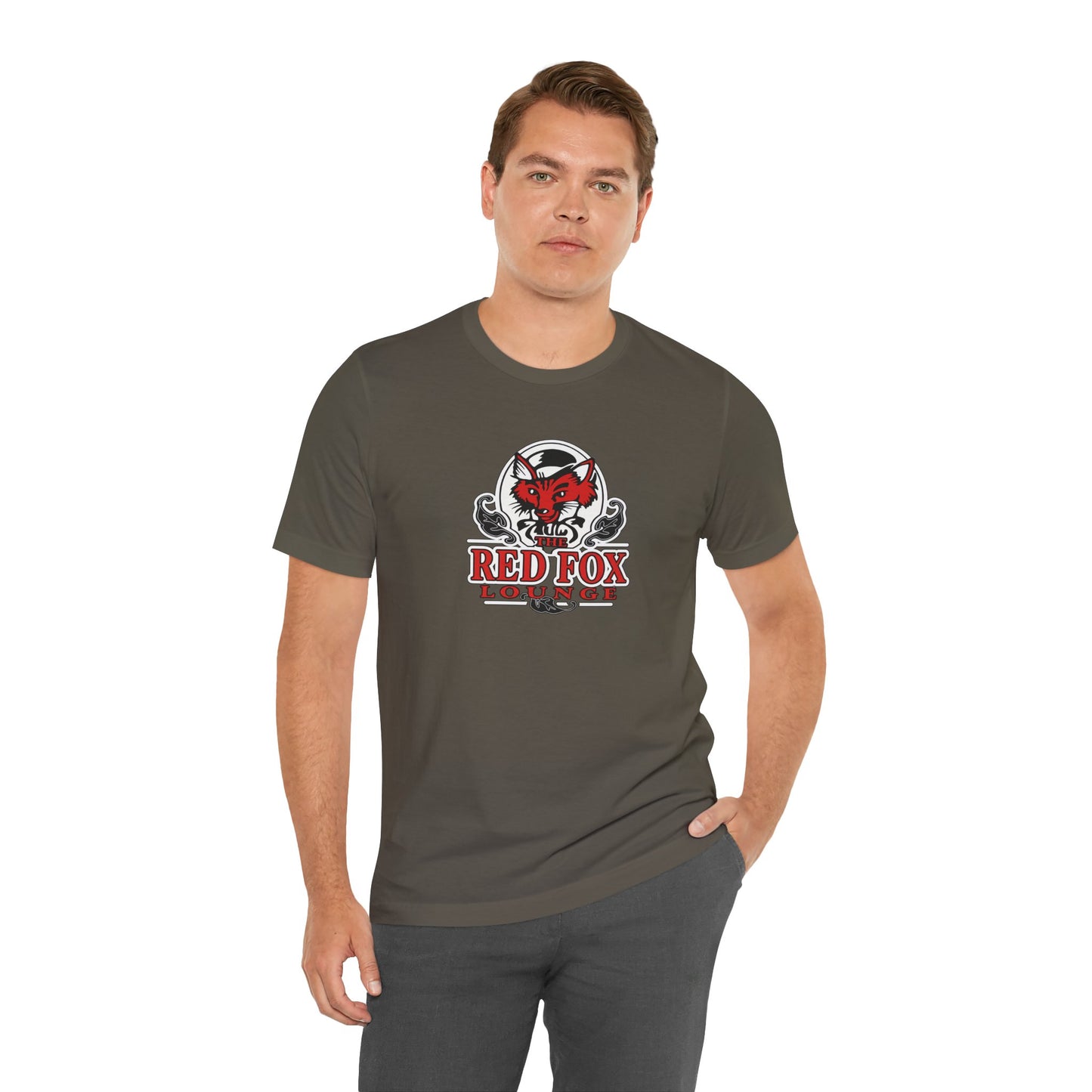Orlando Classic Red Fox Lounge T-Shirt — Vintage Fox Logo Tee