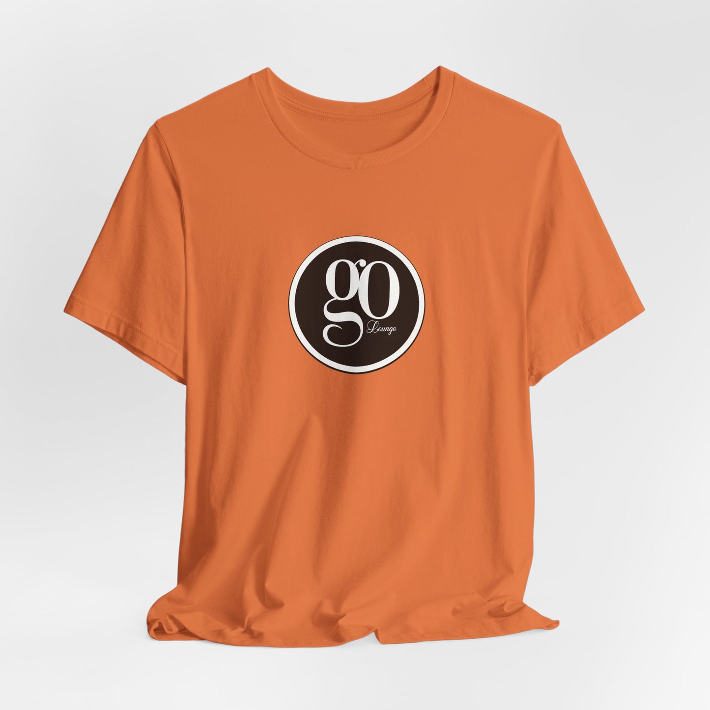 Classic Orlando Go Lounge  Logo Graphic Tee — Minimalist Monogram T‑Shirt