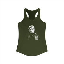 Load image into Gallery viewer, Kirsh Prodigy Corp Racerback Tank – Alien Earth Minimalist Graphic Slim Fit Women’s Tank