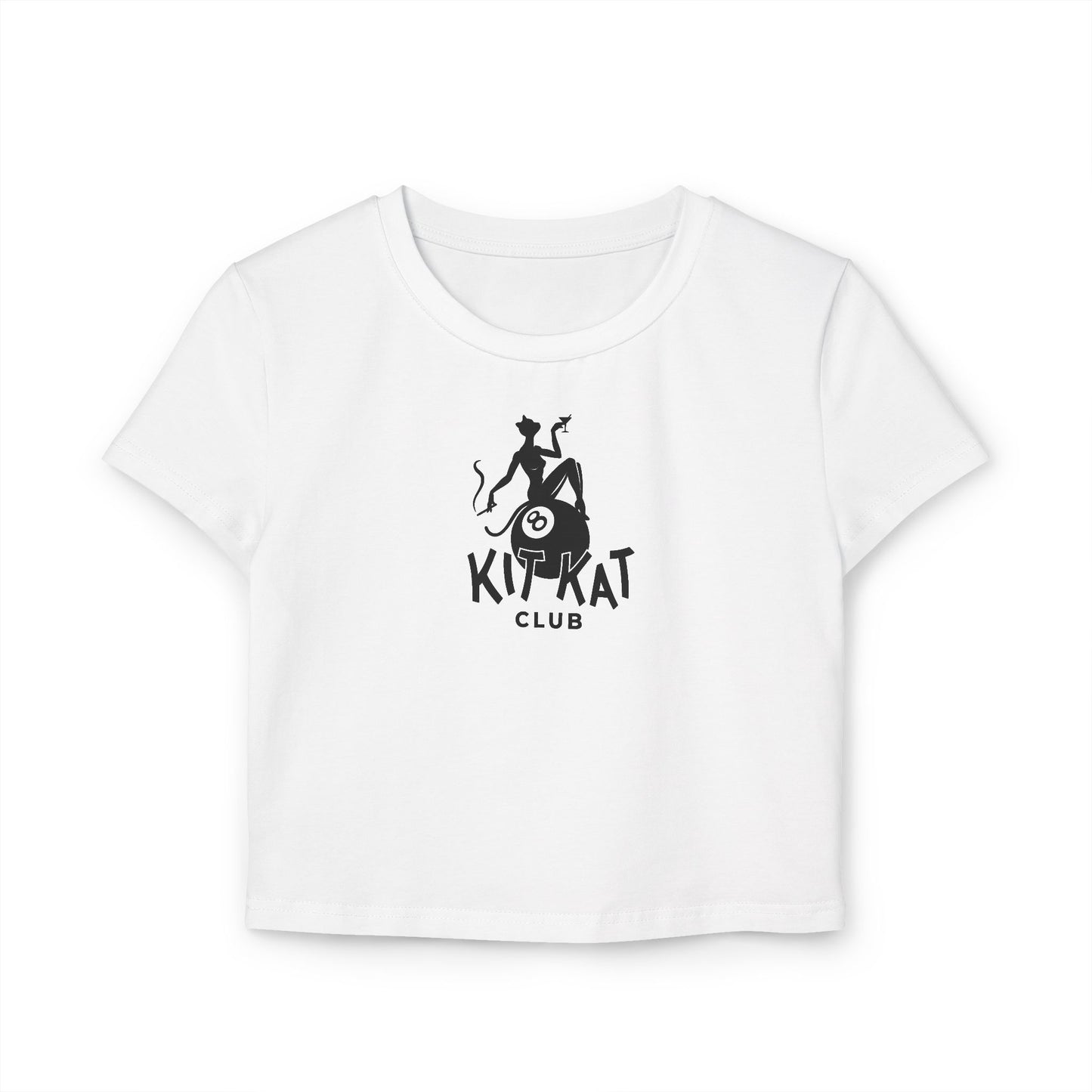 Orlando Classic Kit Kat Club Crop Tee — Vintage Cabaret Graphic Women's Baby Tee