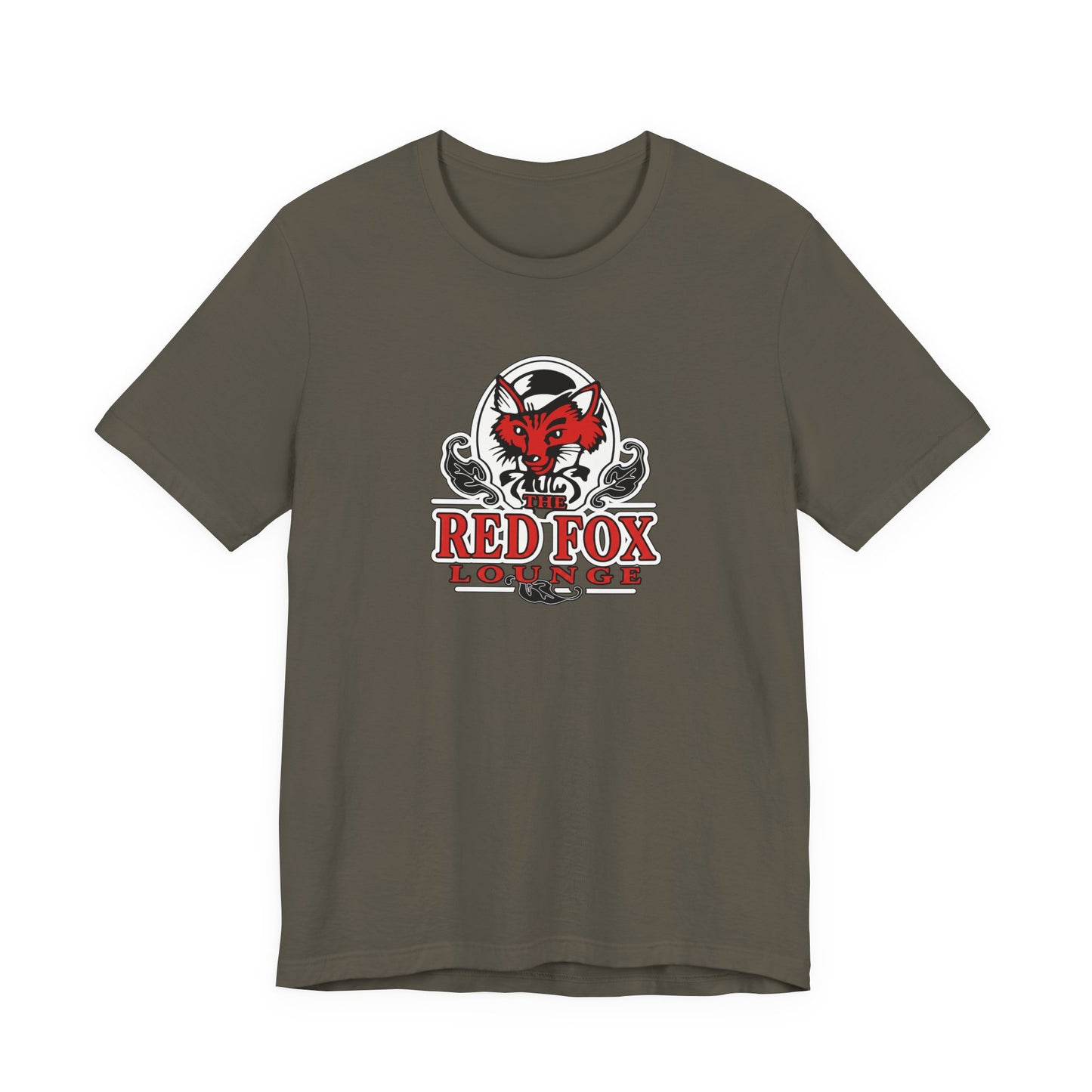 Orlando Classic Red Fox Lounge T-Shirt — Vintage Fox Logo Tee