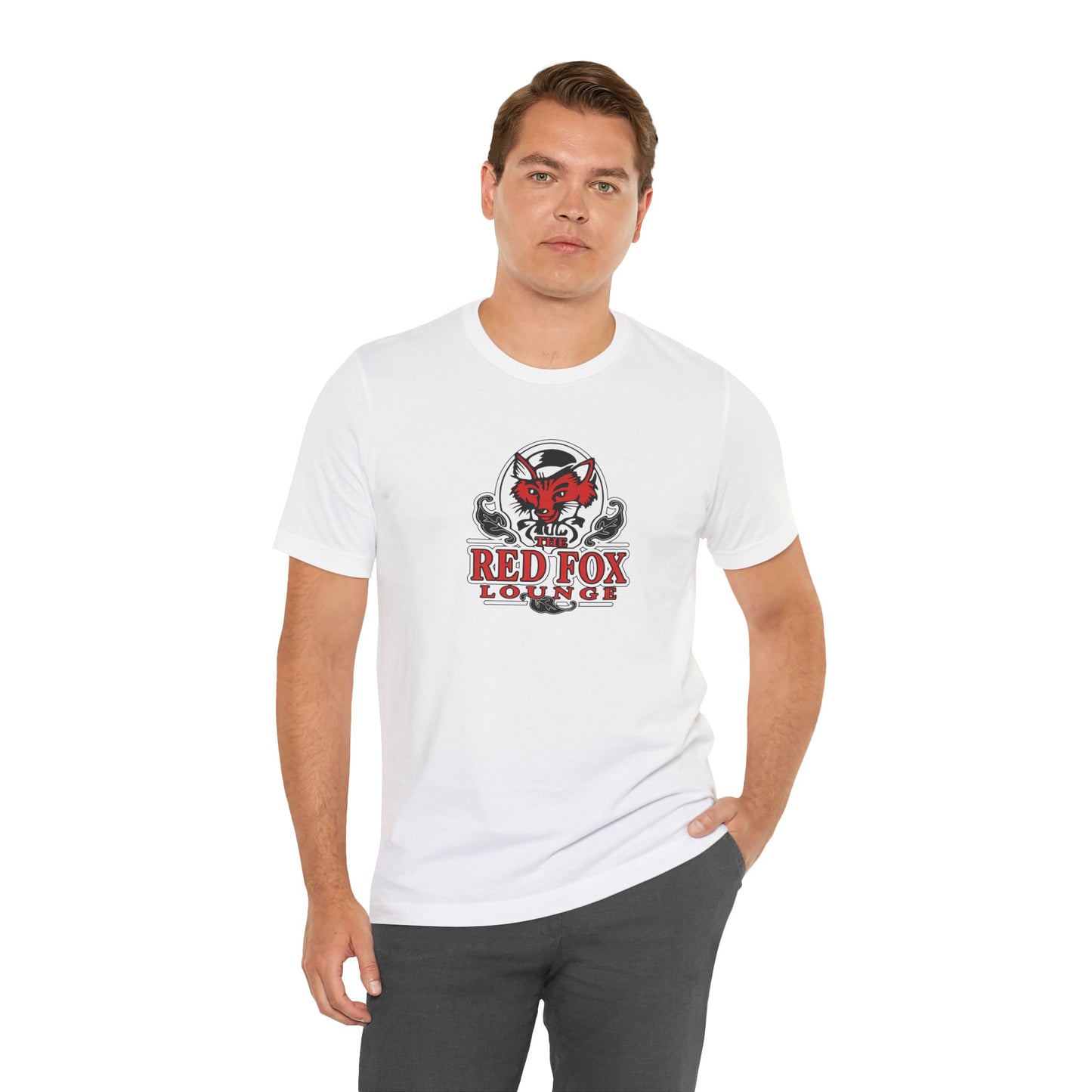 Orlando Classic Red Fox Lounge T-Shirt — Vintage Fox Logo Tee