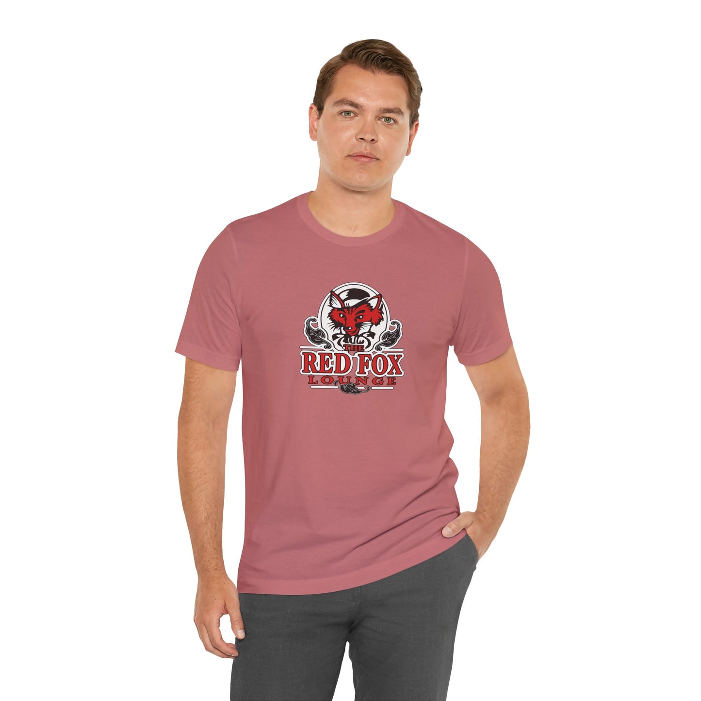 Orlando Classic Red Fox Lounge T-Shirt — Vintage Fox Logo Tee