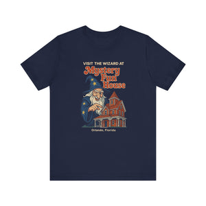 Orlando Classic Mystery Fun House Wizard Tee | Unisex Short Sleeve T-Shirt