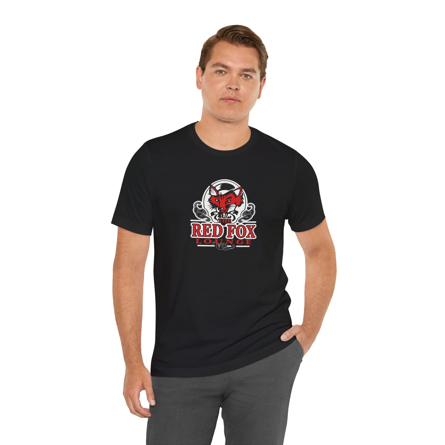 Orlando Classic Red Fox Lounge T-Shirt — Vintage Fox Logo Tee