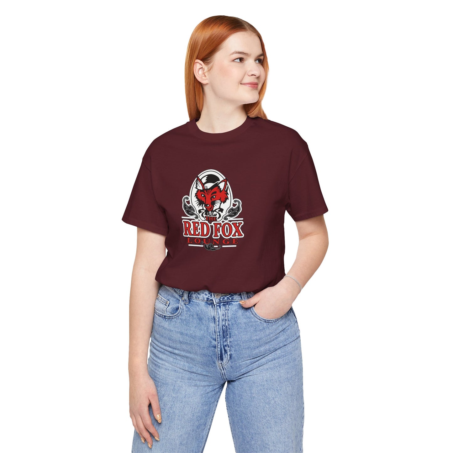 Orlando Classic Red Fox Lounge T-Shirt — Vintage Fox Logo Tee