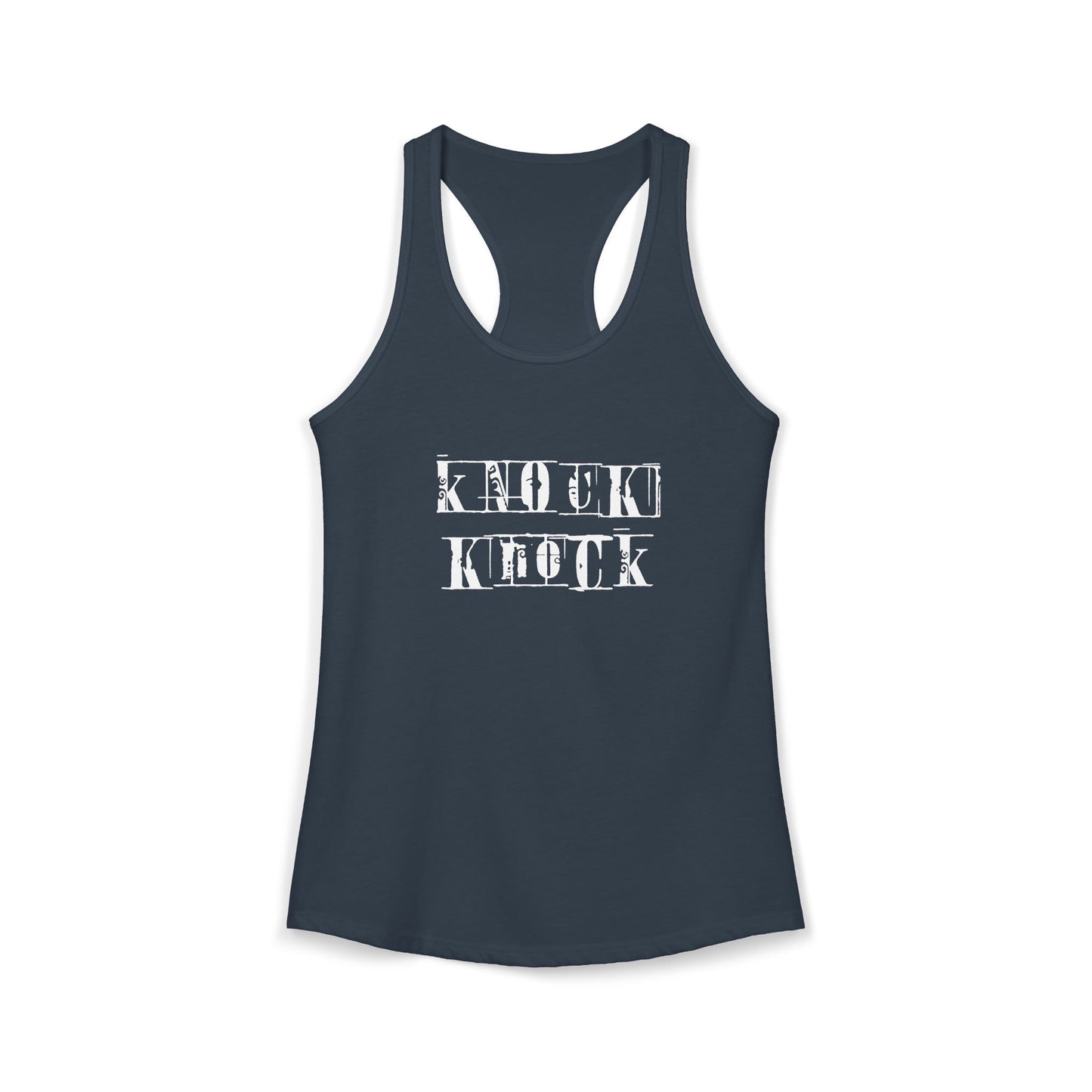 Classic Orlando Knock Knock Women's Racerback Tank