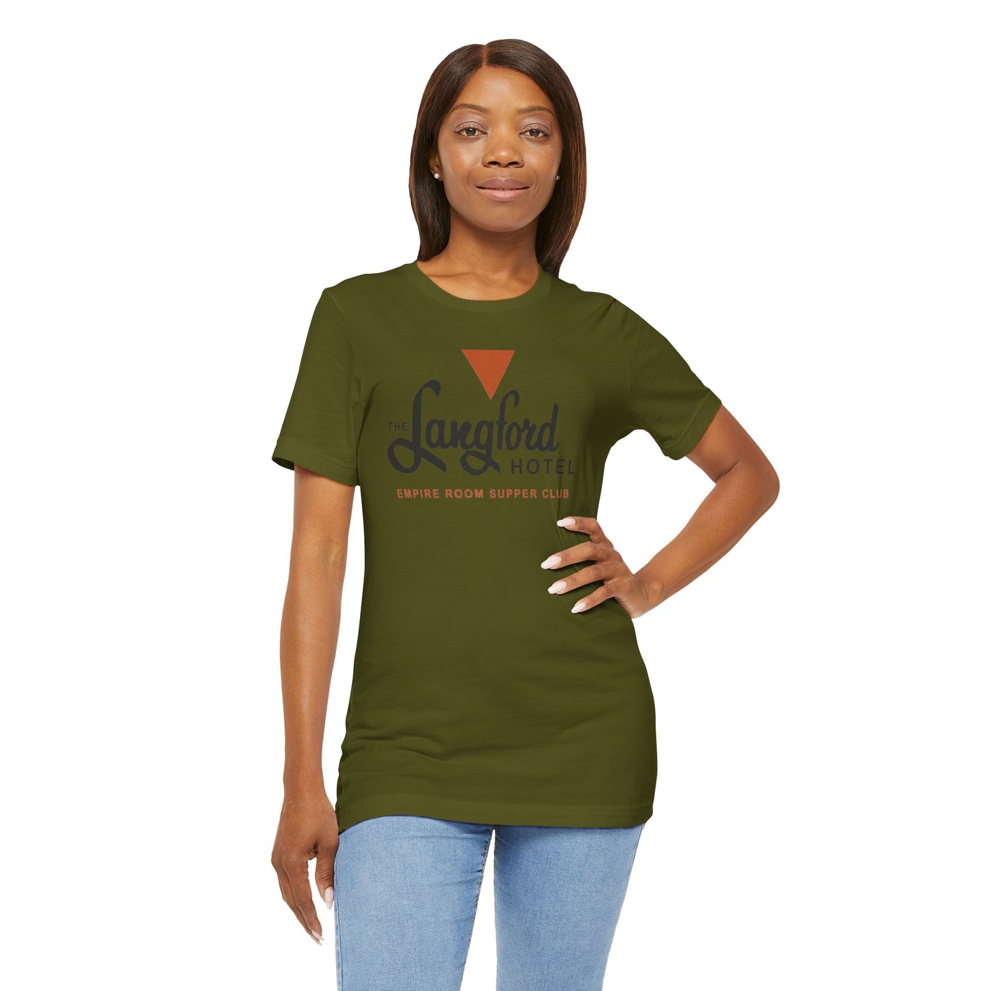 Orlando Classic Langford Hotel Tee — Empire Room Supper Club Retro Logo T-Shirt