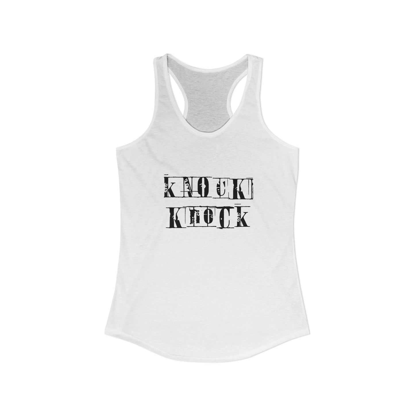 Classic Orlando Knock Knock Women's Racerback Tank