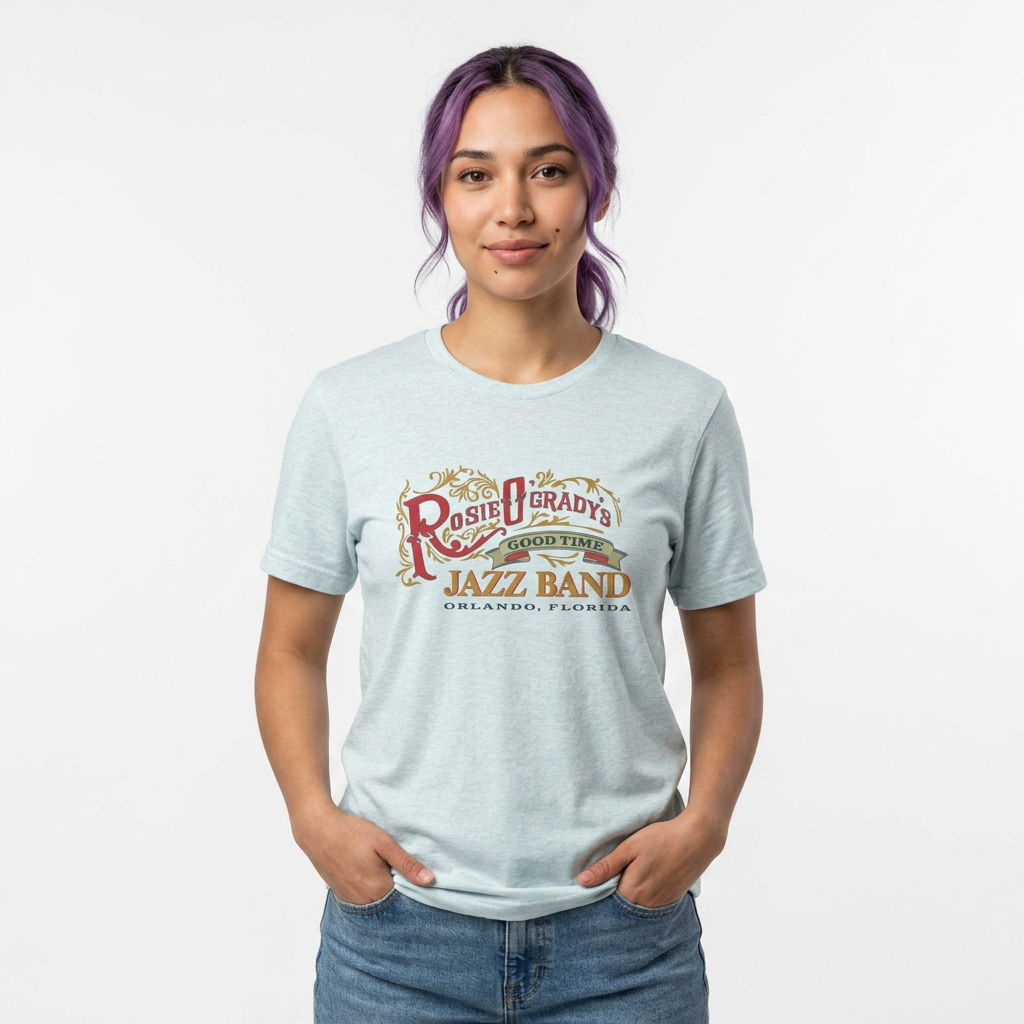 Classic Orlando Good Time Jazz Band T-Shirt Vintage Band Tee