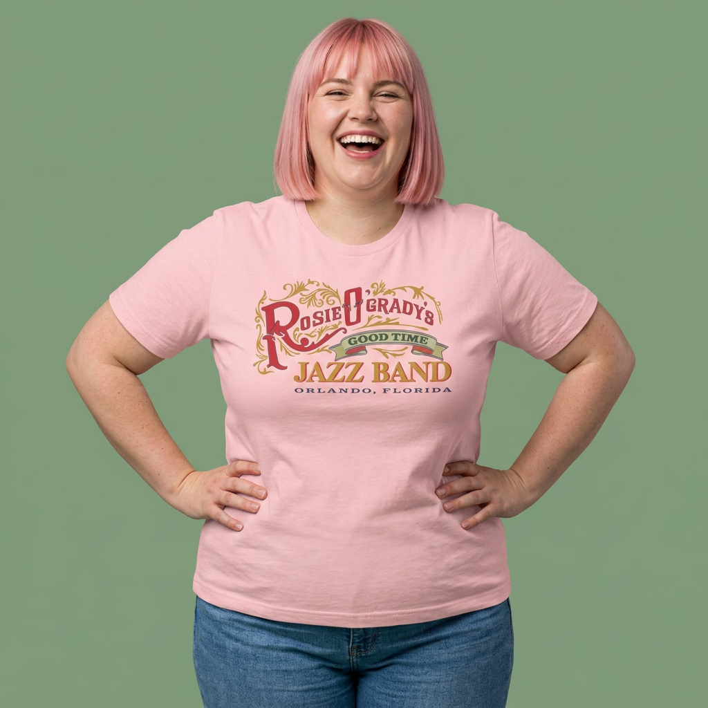 Classic Orlando Good Time Jazz Band T-Shirt Vintage Band Tee