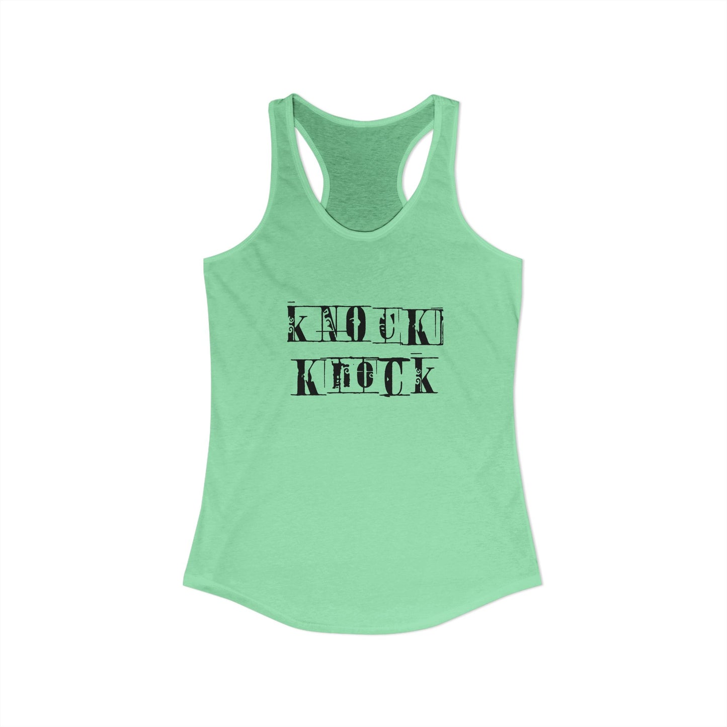 Classic Orlando Knock Knock Women's Racerback Tank