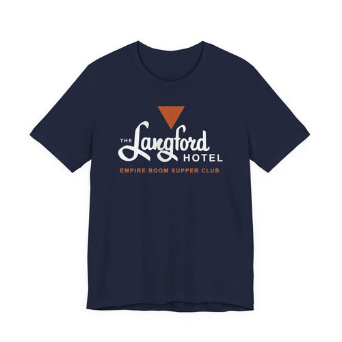 Orlando Classic Langford Hotel Tee — Empire Room Supper Club Retro Logo T-Shirt