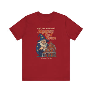 Orlando Classic Mystery Fun House Wizard Tee | Unisex Short Sleeve T-Shirt