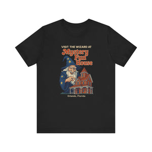Orlando Classic Mystery Fun House Wizard Tee | Unisex Short Sleeve T-Shirt