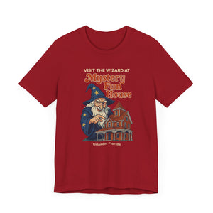 Orlando Classic Mystery Fun House Wizard Tee | Unisex Short Sleeve T-Shirt