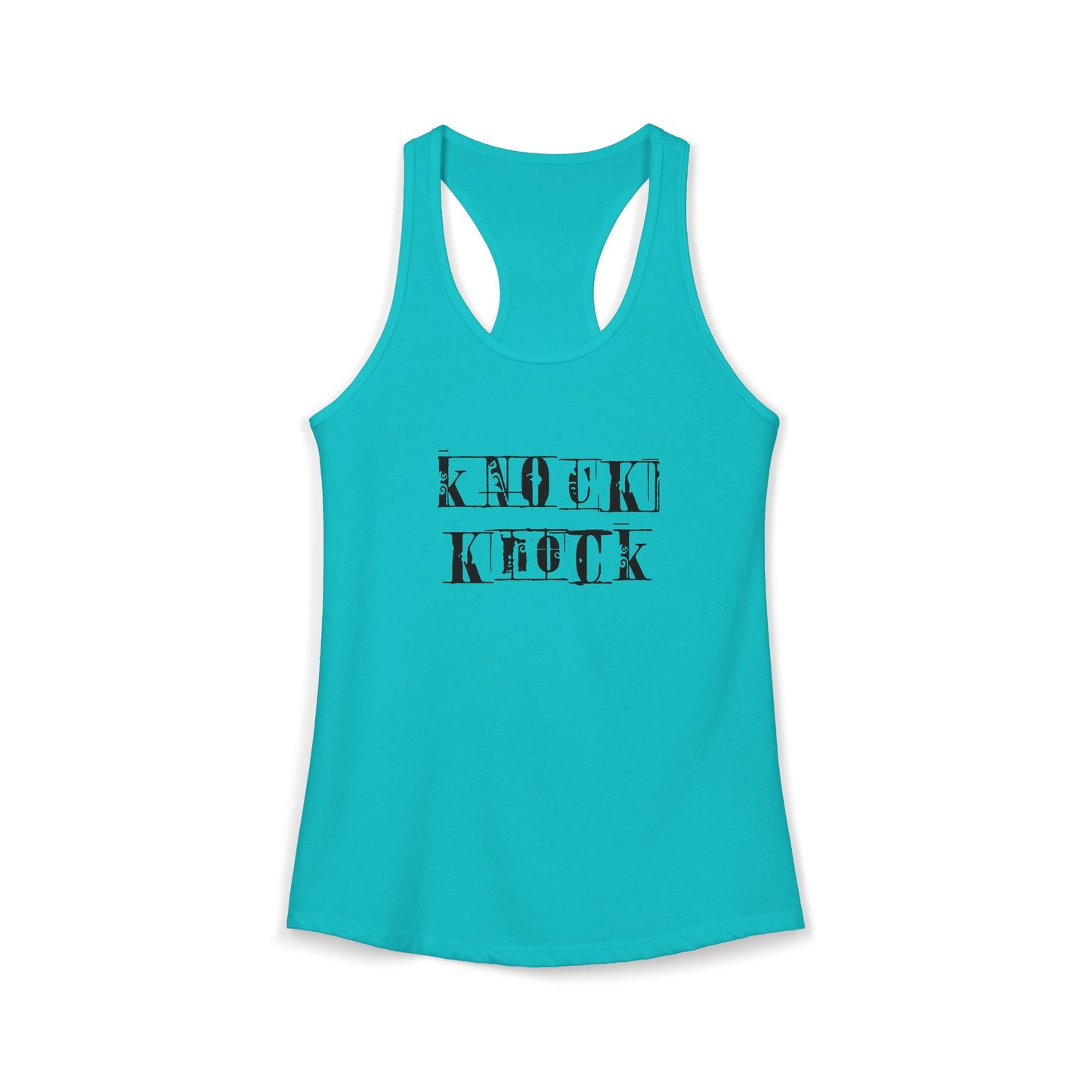 Classic Orlando Knock Knock Women's Racerback Tank