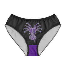Load image into Gallery viewer, Facehugger Xenomorph Feminine Cut Briefs - XenoBot Collection