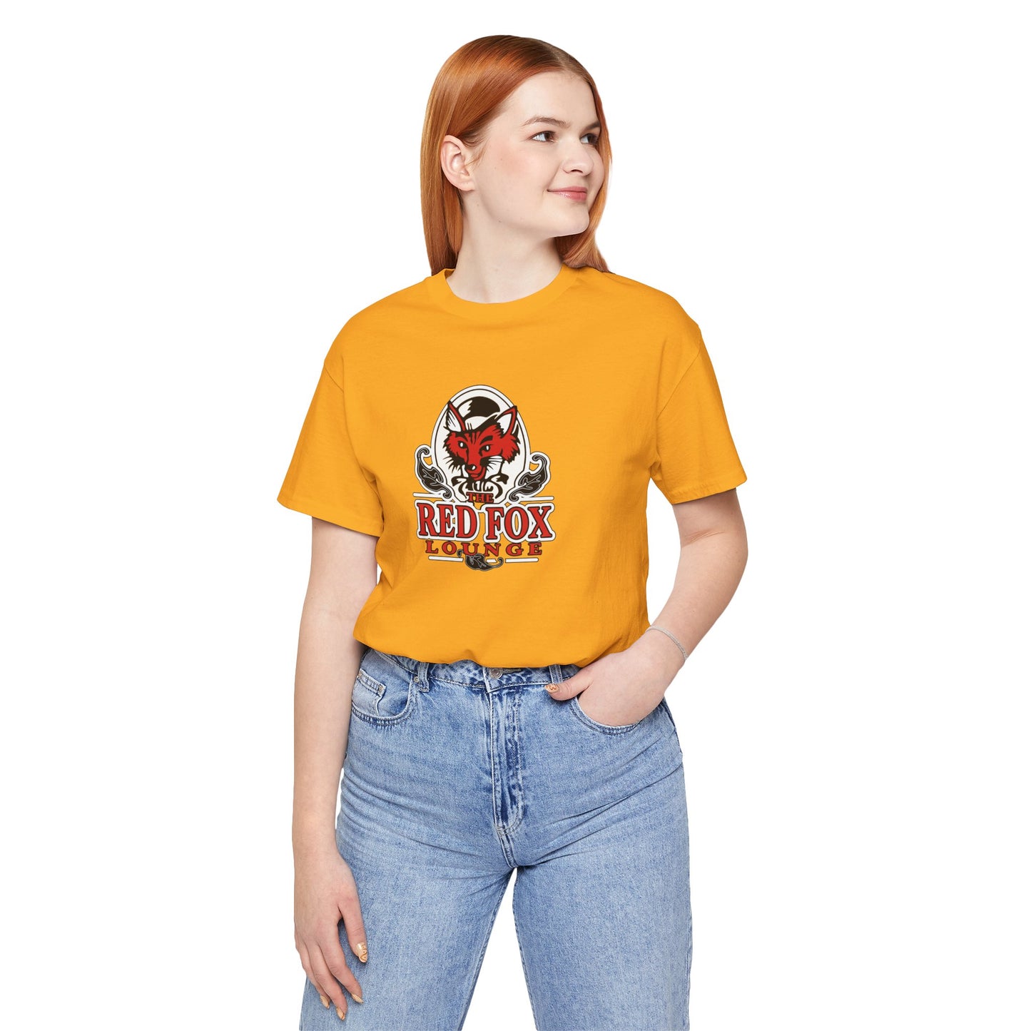 Orlando Classic Red Fox Lounge T-Shirt — Vintage Fox Logo Tee