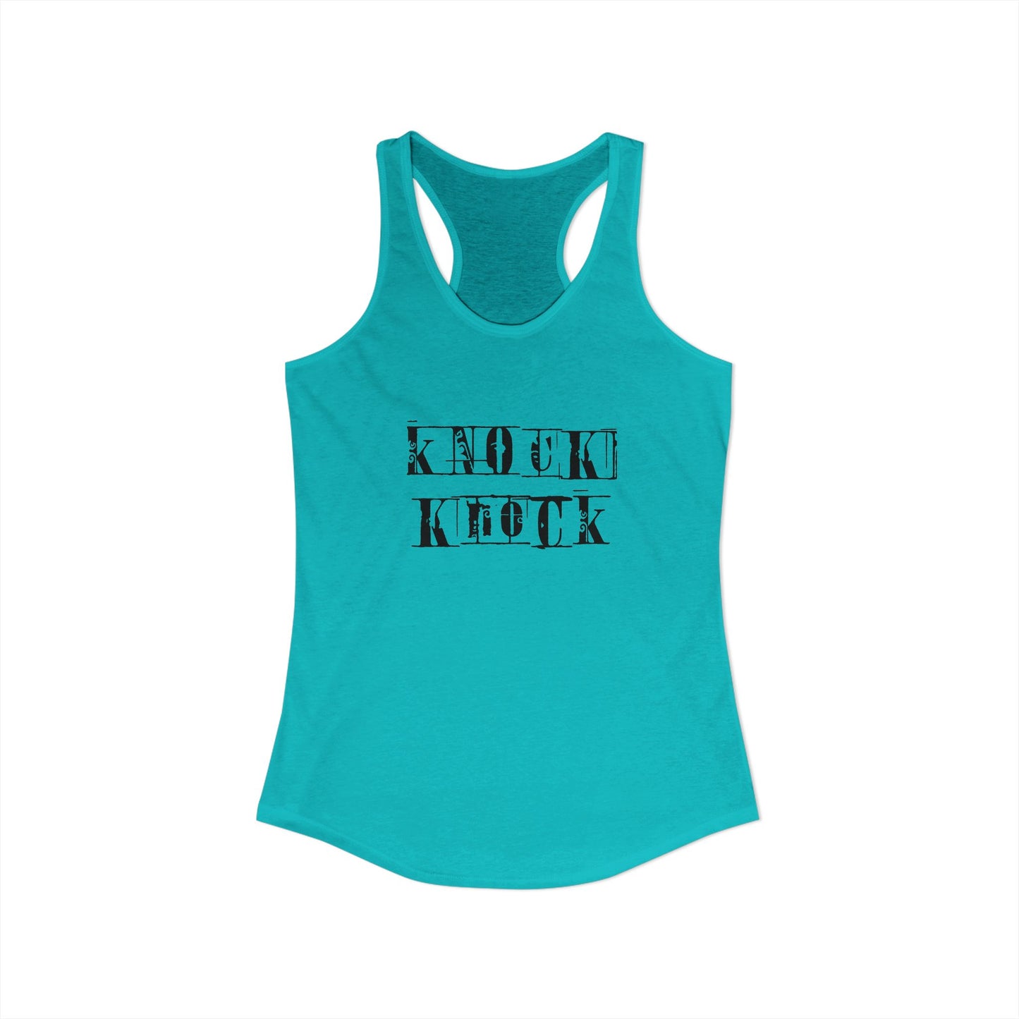 Classic Orlando Knock Knock Women's Racerback Tank
