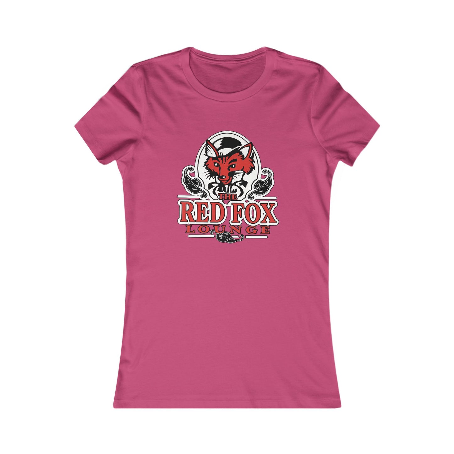 Orlando Classic Red Fox Lounge Graphic Tee — Women's Vintage Fox Logo T-Shirt