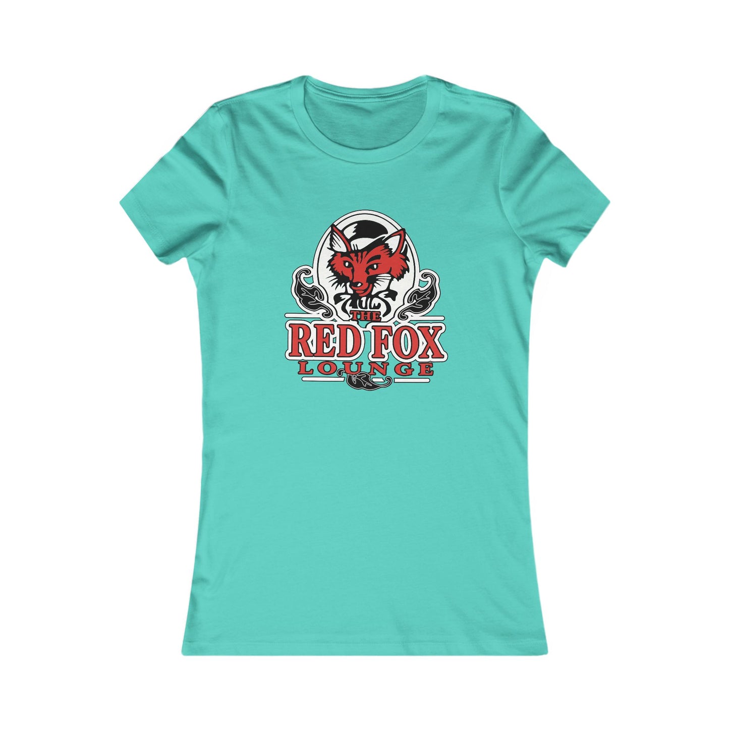 Orlando Classic Red Fox Lounge Graphic Tee — Women's Vintage Fox Logo T-Shirt