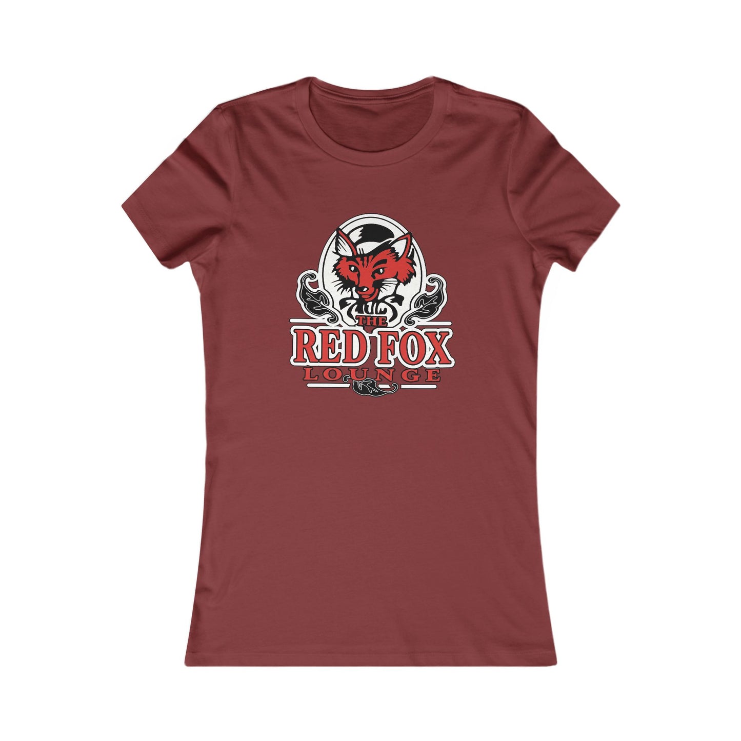 Orlando Classic Red Fox Lounge Graphic Tee — Women's Vintage Fox Logo T-Shirt
