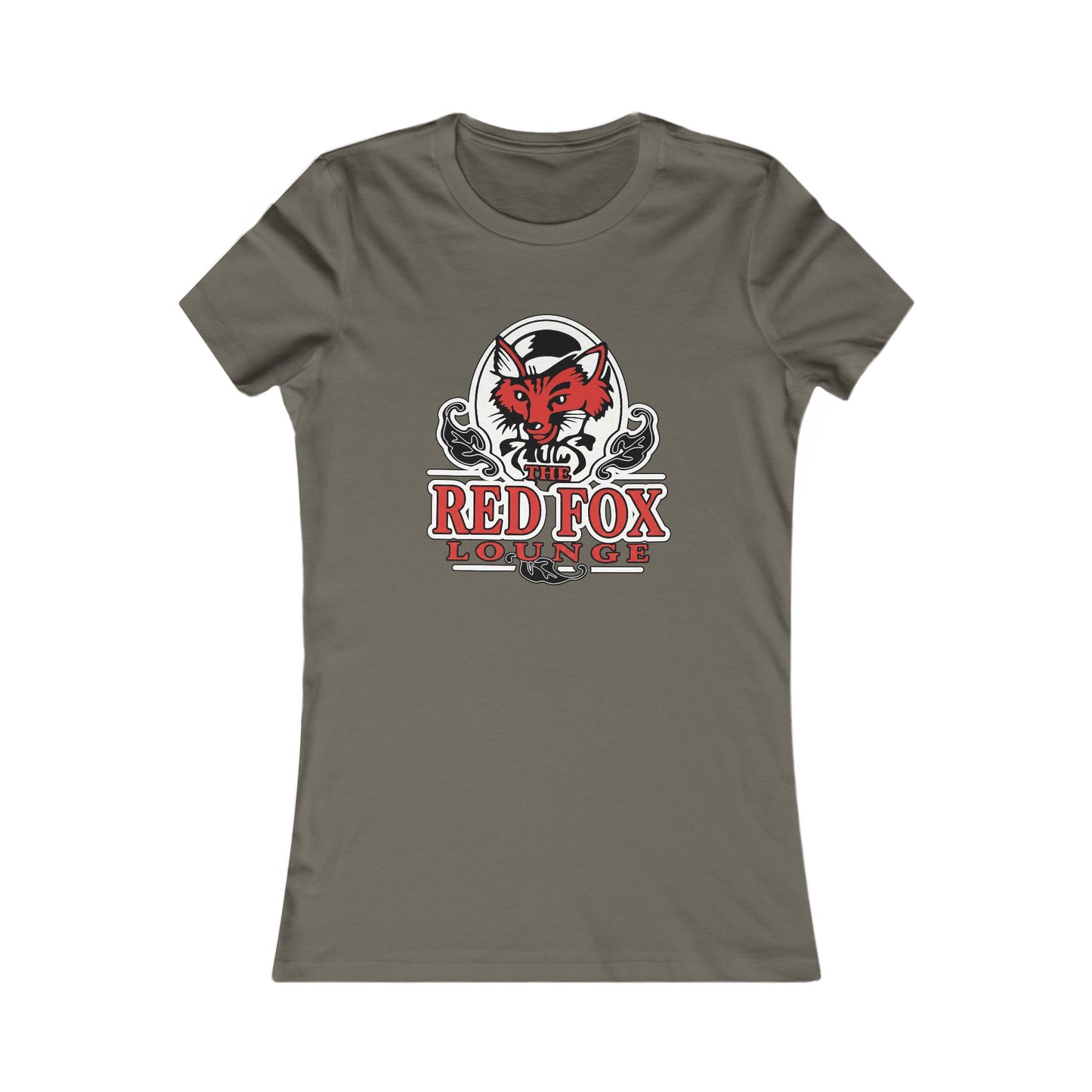Orlando Classic Red Fox Lounge Graphic Tee — Women's Vintage Fox Logo T-Shirt