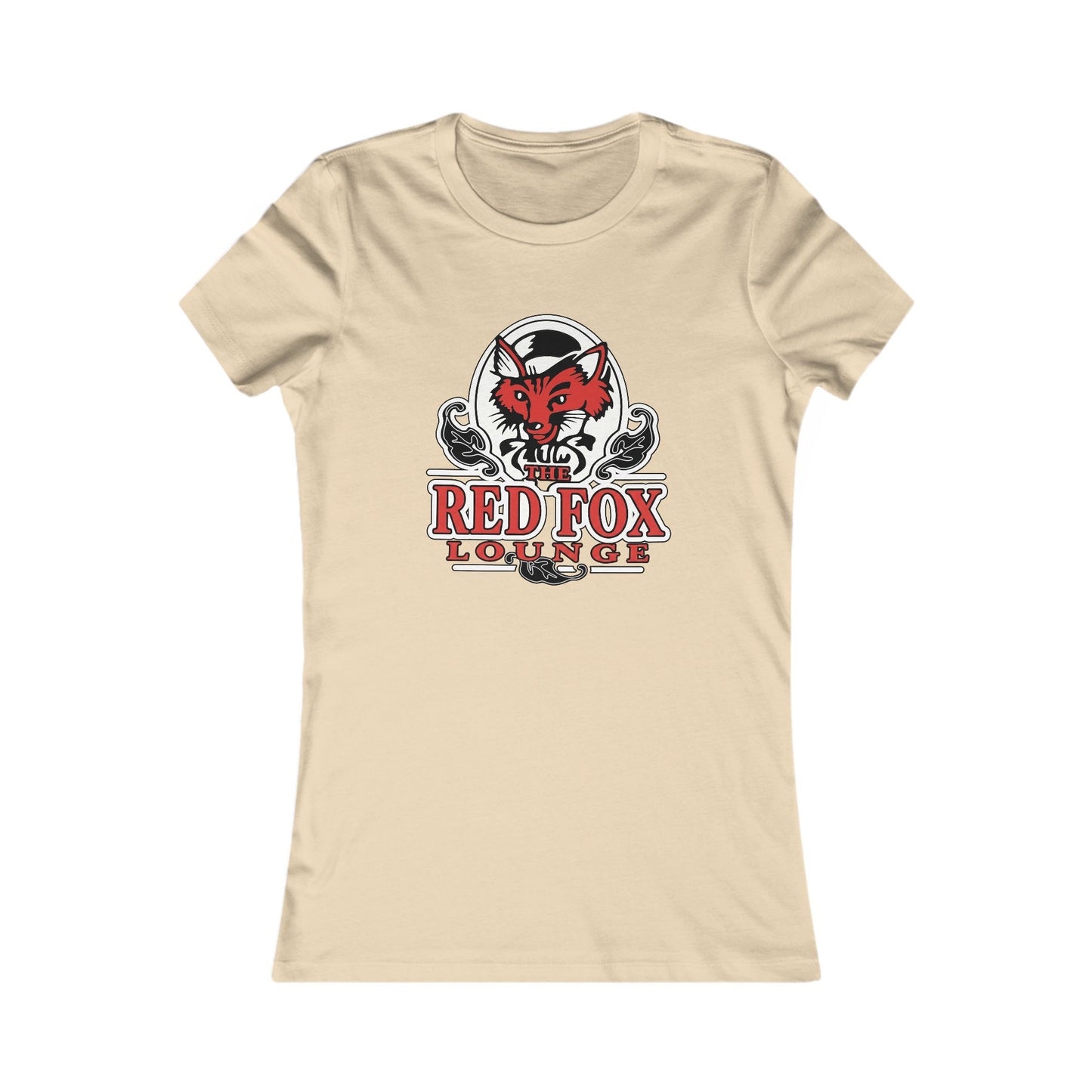 Orlando Classic Red Fox Lounge Graphic Tee — Women's Vintage Fox Logo T-Shirt