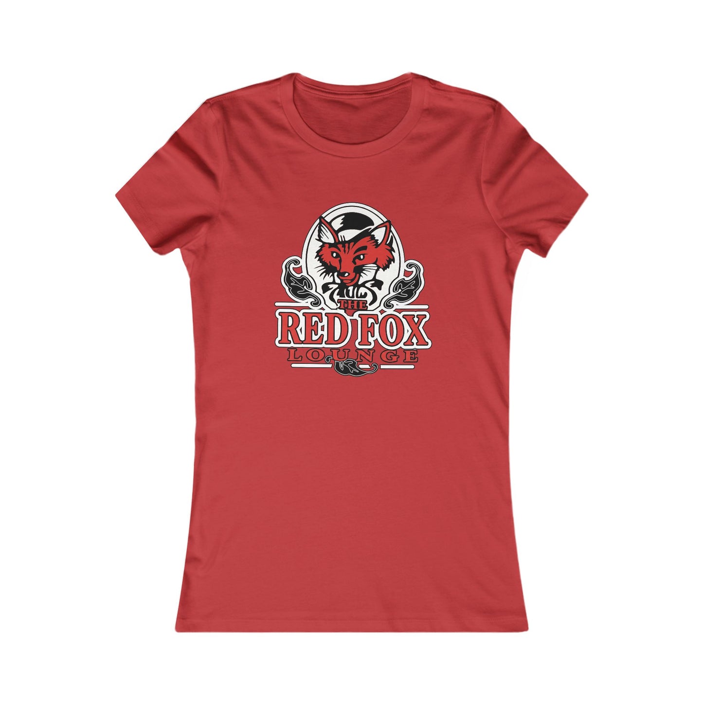 Orlando Classic Red Fox Lounge Graphic Tee — Women's Vintage Fox Logo T-Shirt