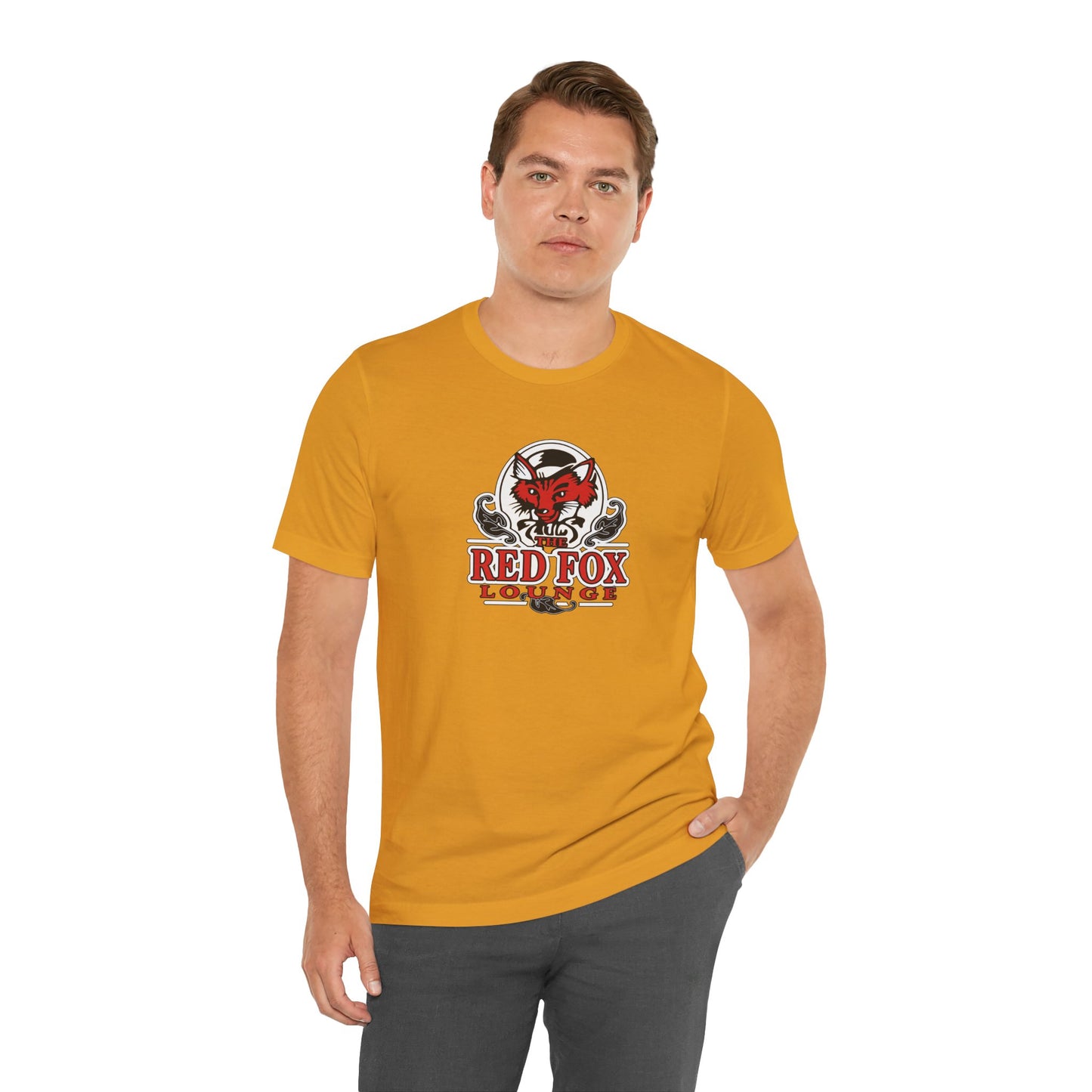 Orlando Classic Red Fox Lounge T-Shirt — Vintage Fox Logo Tee