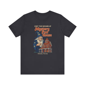 Orlando Classic Mystery Fun House Wizard Tee | Unisex Short Sleeve T-Shirt