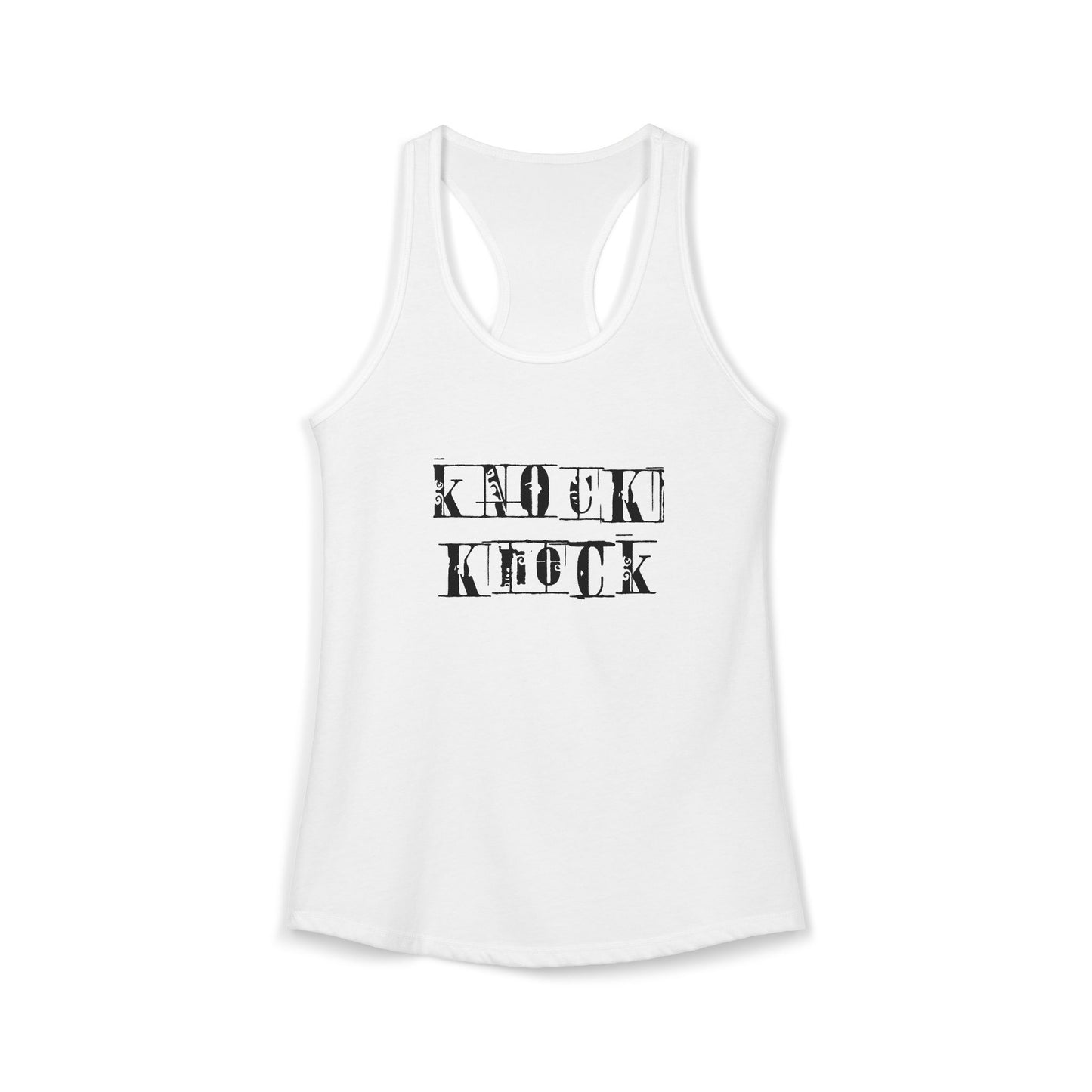 Classic Orlando Knock Knock Women's Racerback Tank