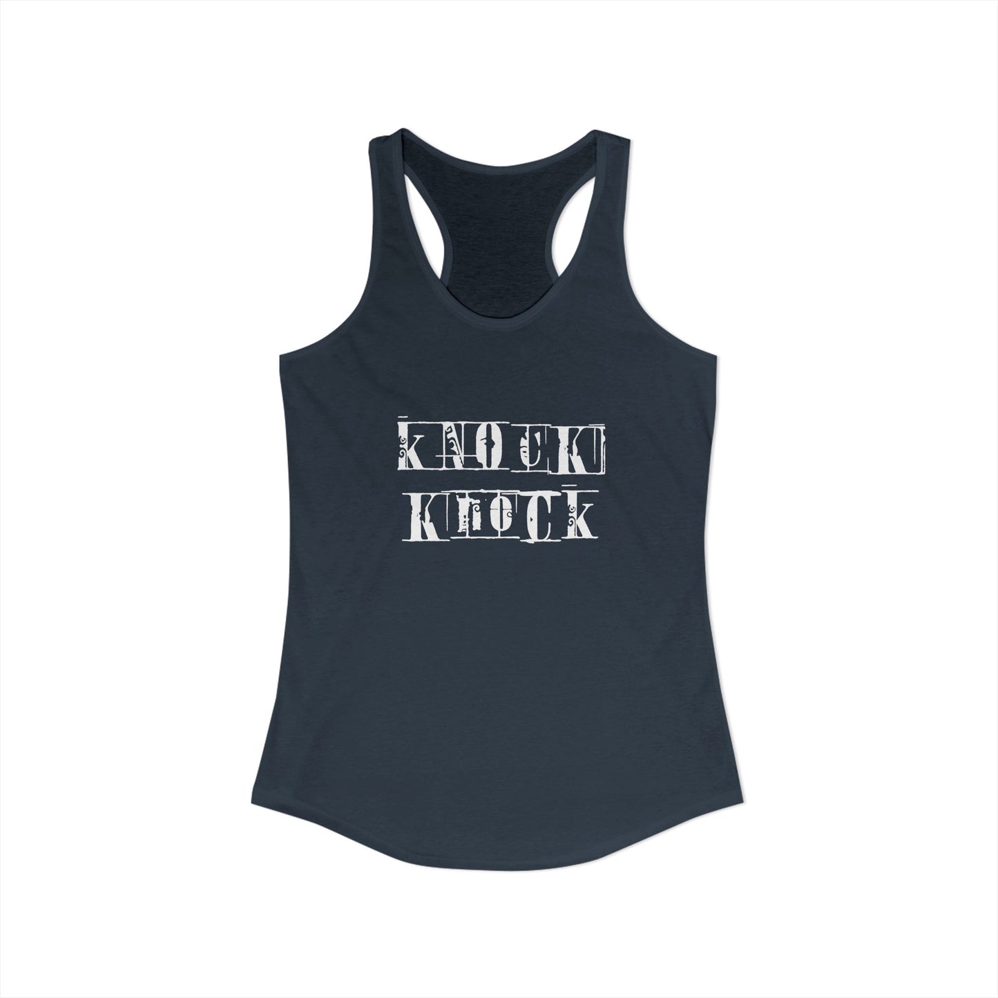 Classic Orlando Knock Knock Women's Racerback Tank