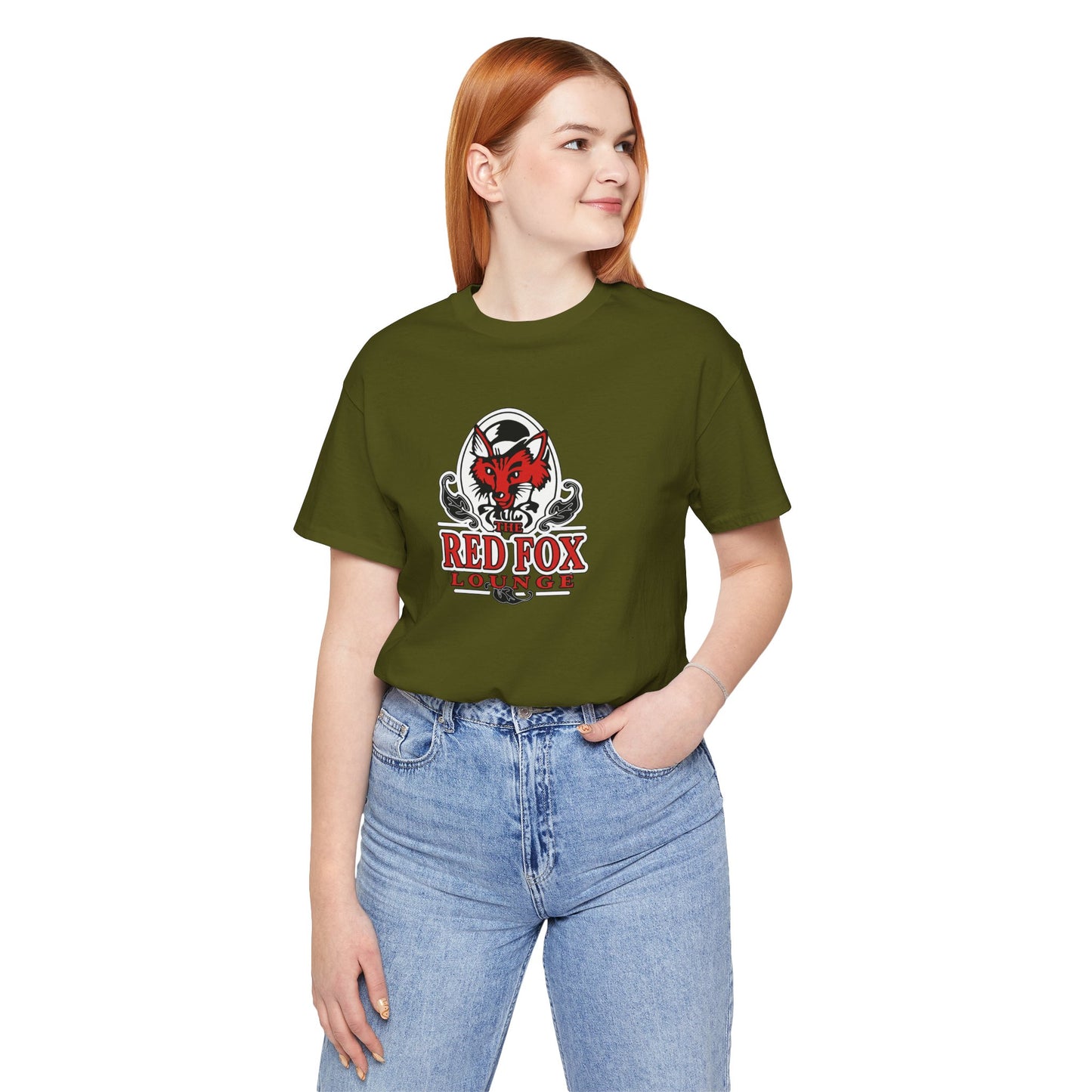 Orlando Classic Red Fox Lounge T-Shirt — Vintage Fox Logo Tee
