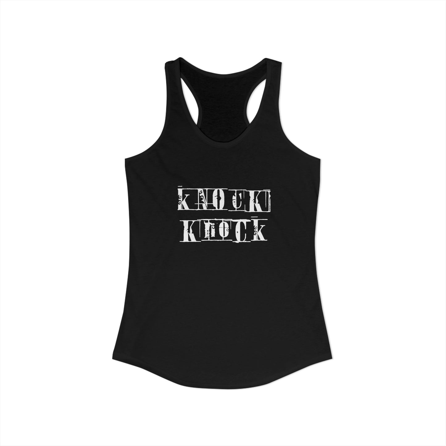 Classic Orlando Knock Knock Women's Racerback Tank