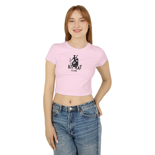 Orlando Classic Kit Kat Club Crop Tee — Vintage Cabaret Graphic Women's Baby Tee