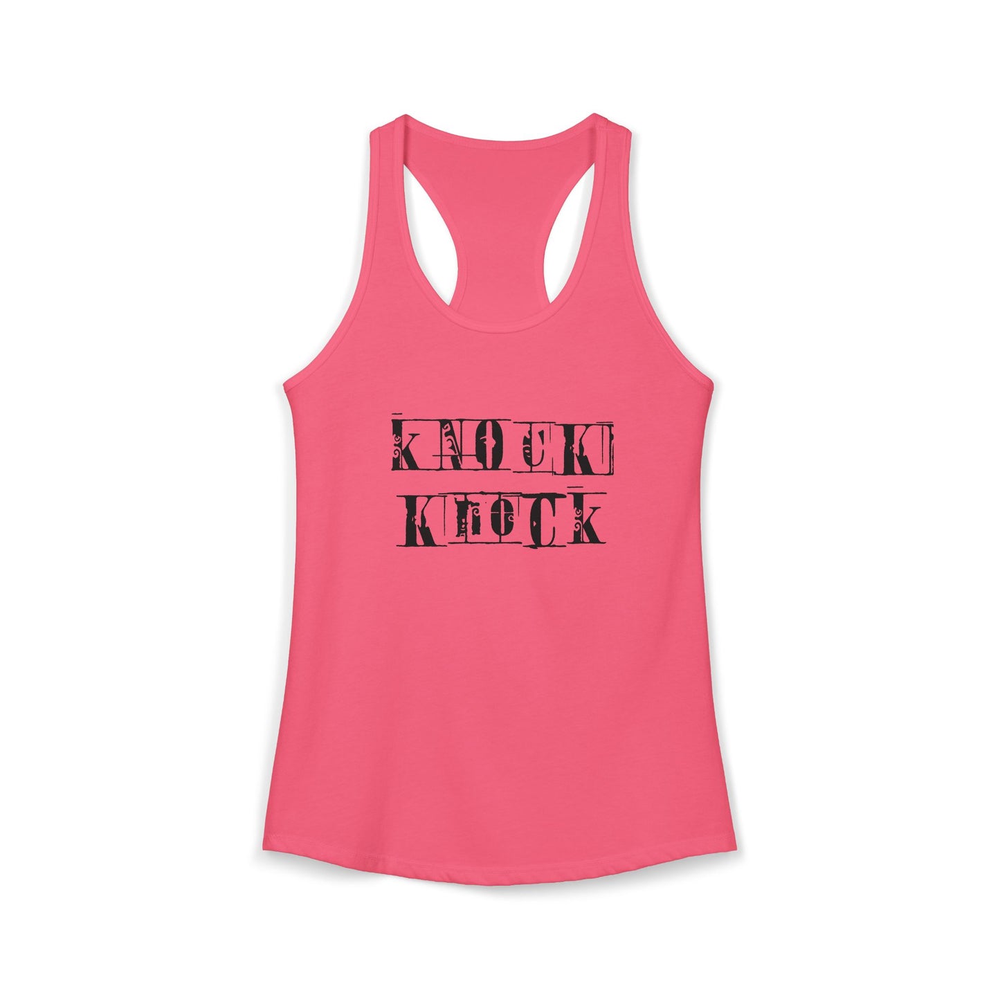 Classic Orlando Knock Knock Women's Racerback Tank