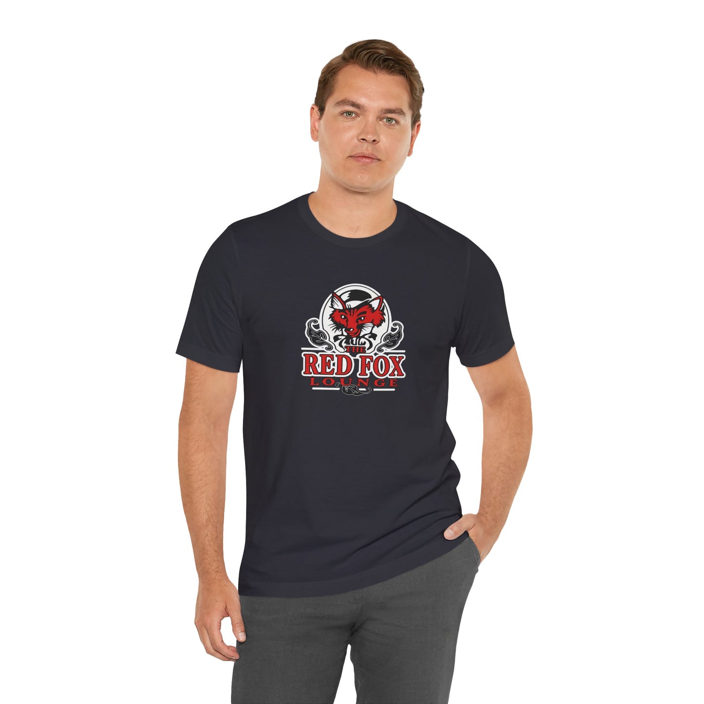 Orlando Classic Red Fox Lounge T-Shirt — Vintage Fox Logo Tee