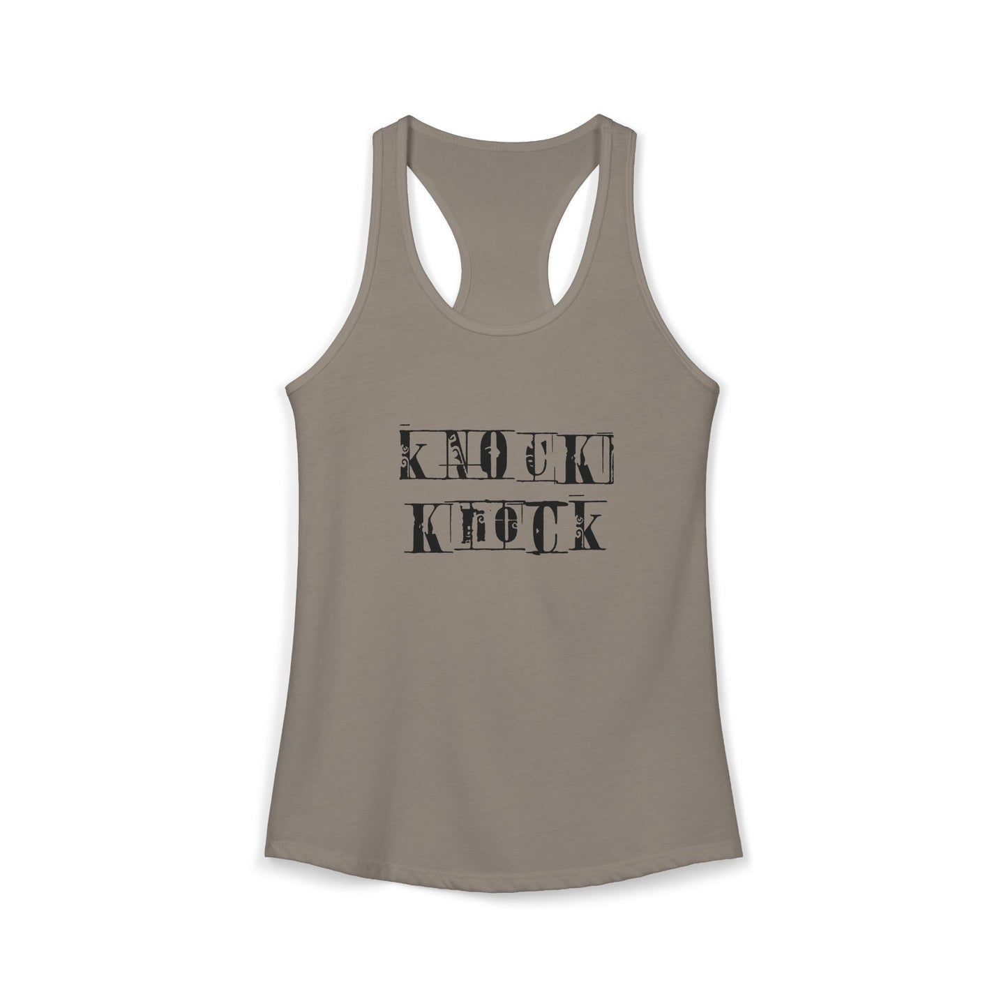 Classic Orlando Knock Knock Women's Racerback Tank