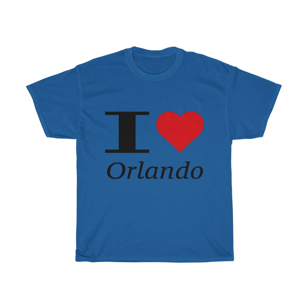I Heart Orlando Unisex Heavy Cotton Tee