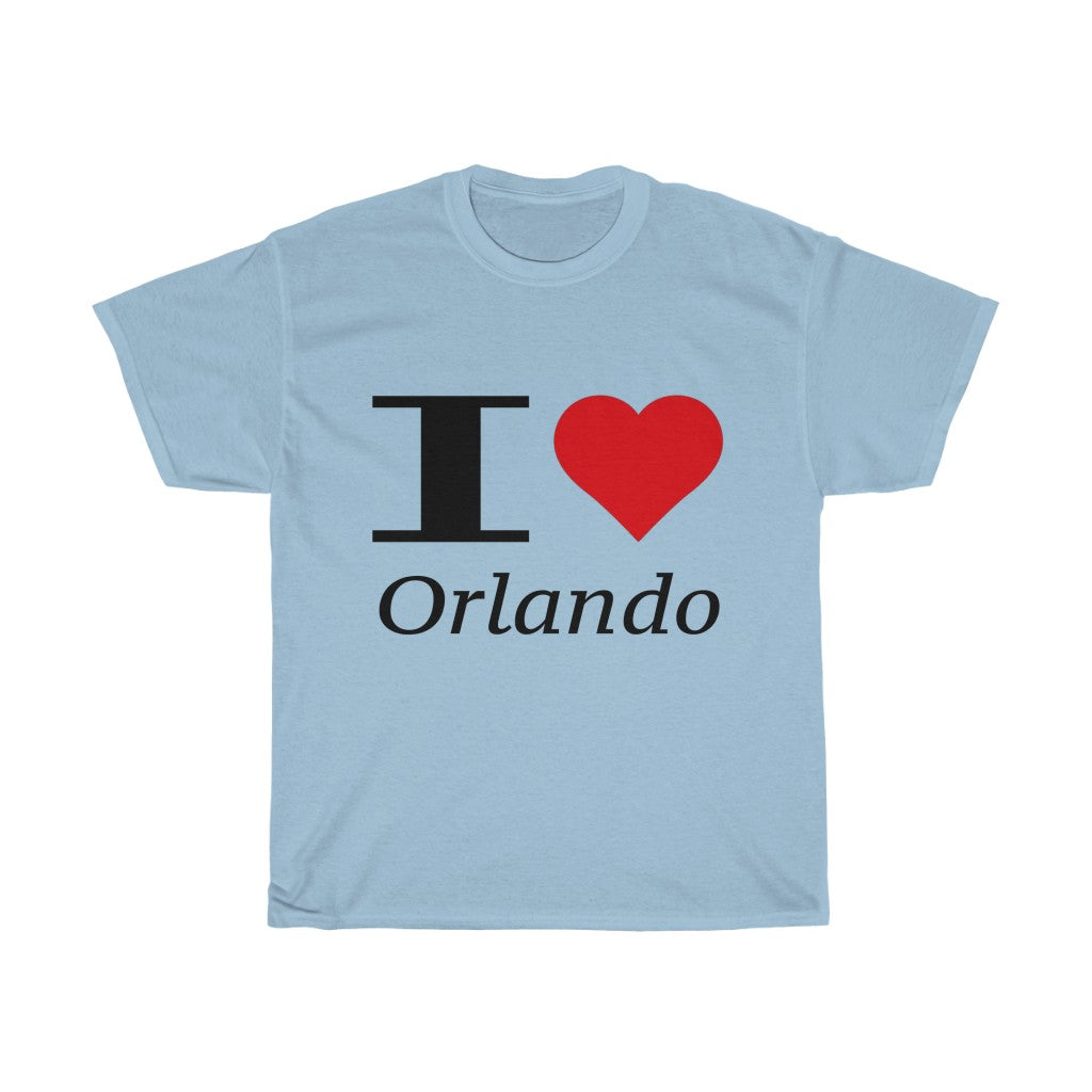 I Heart Orlando Unisex Heavy Cotton Tee