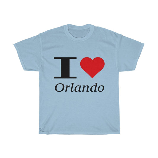 I Heart Orlando Unisex Heavy Cotton Tee