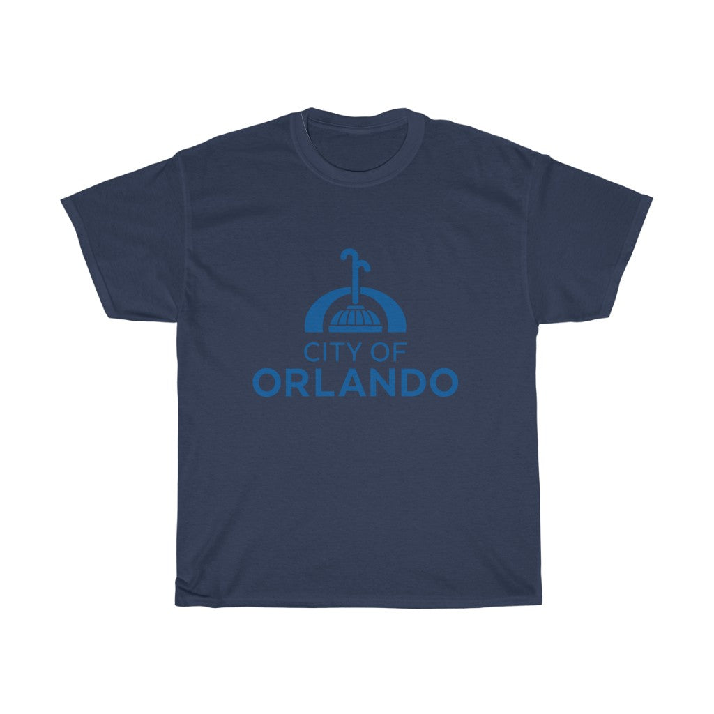 Orlando  Eola Fountain Unisex Heavy Cotton Tee